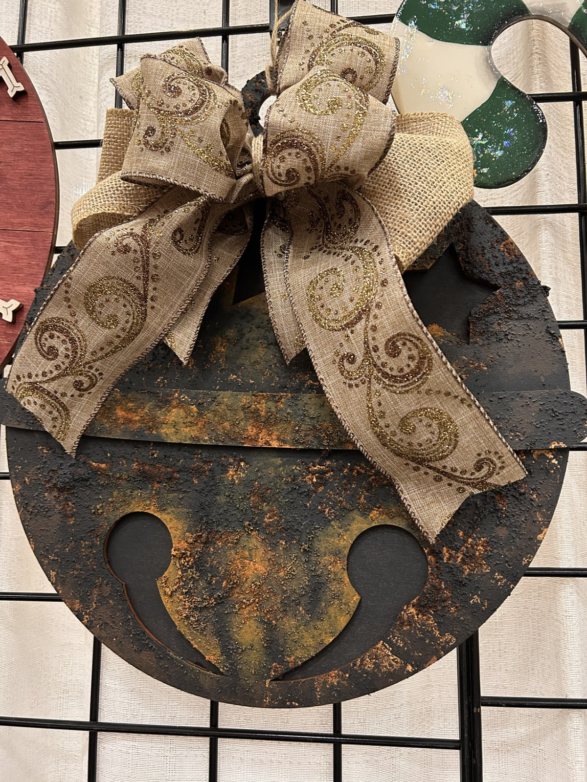 Antique Jingle Bell Door Knocker