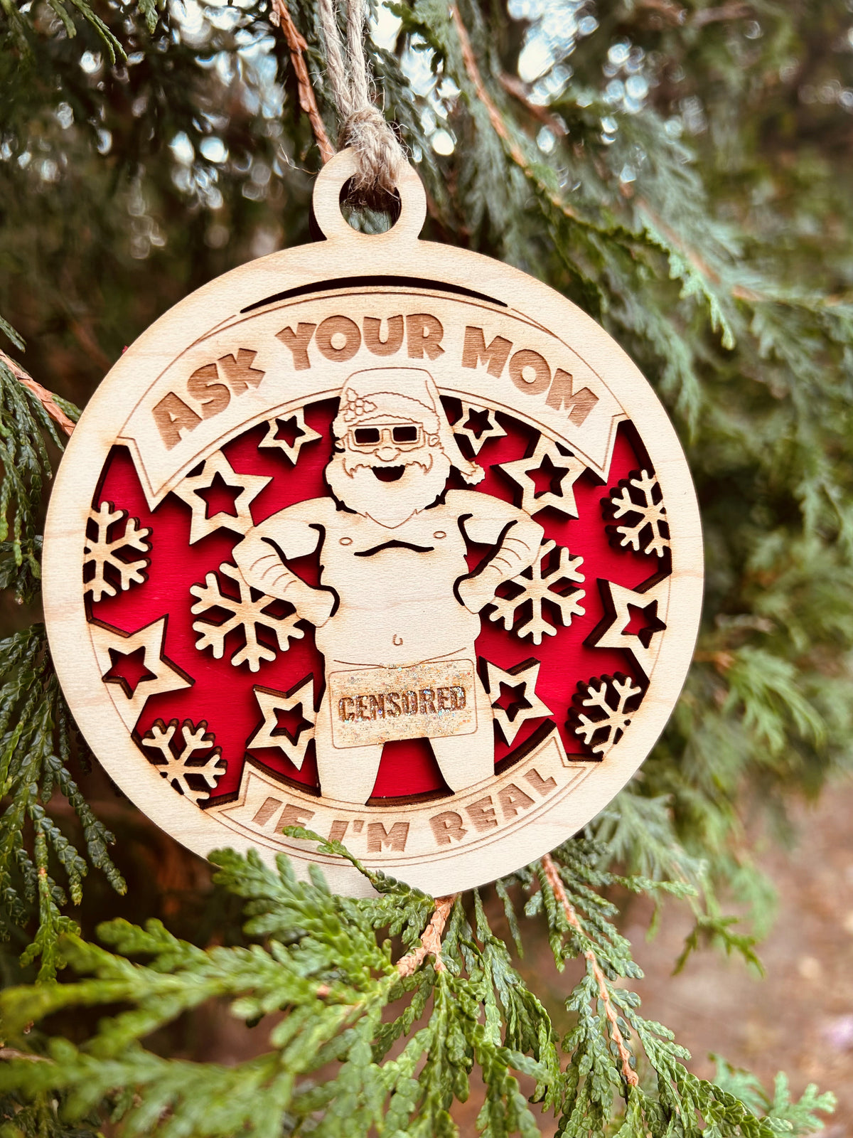 Ask Mom Ornament