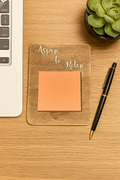 Aspire to Retire Sticky Note Holder