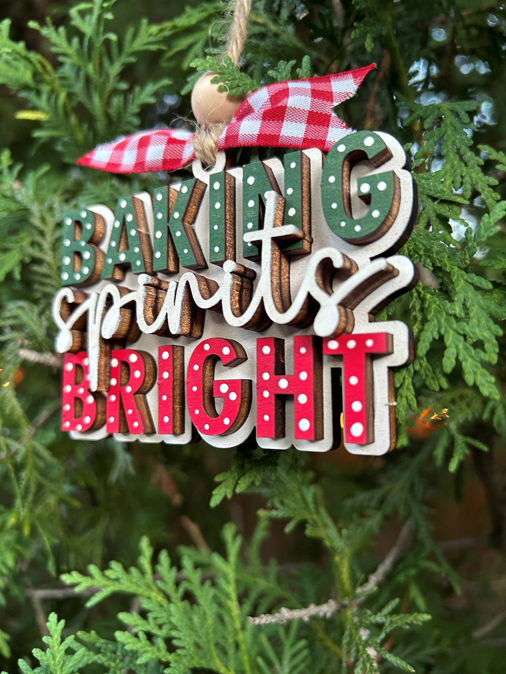 Baking Spirits Bright - Pop Out Ornament Kit