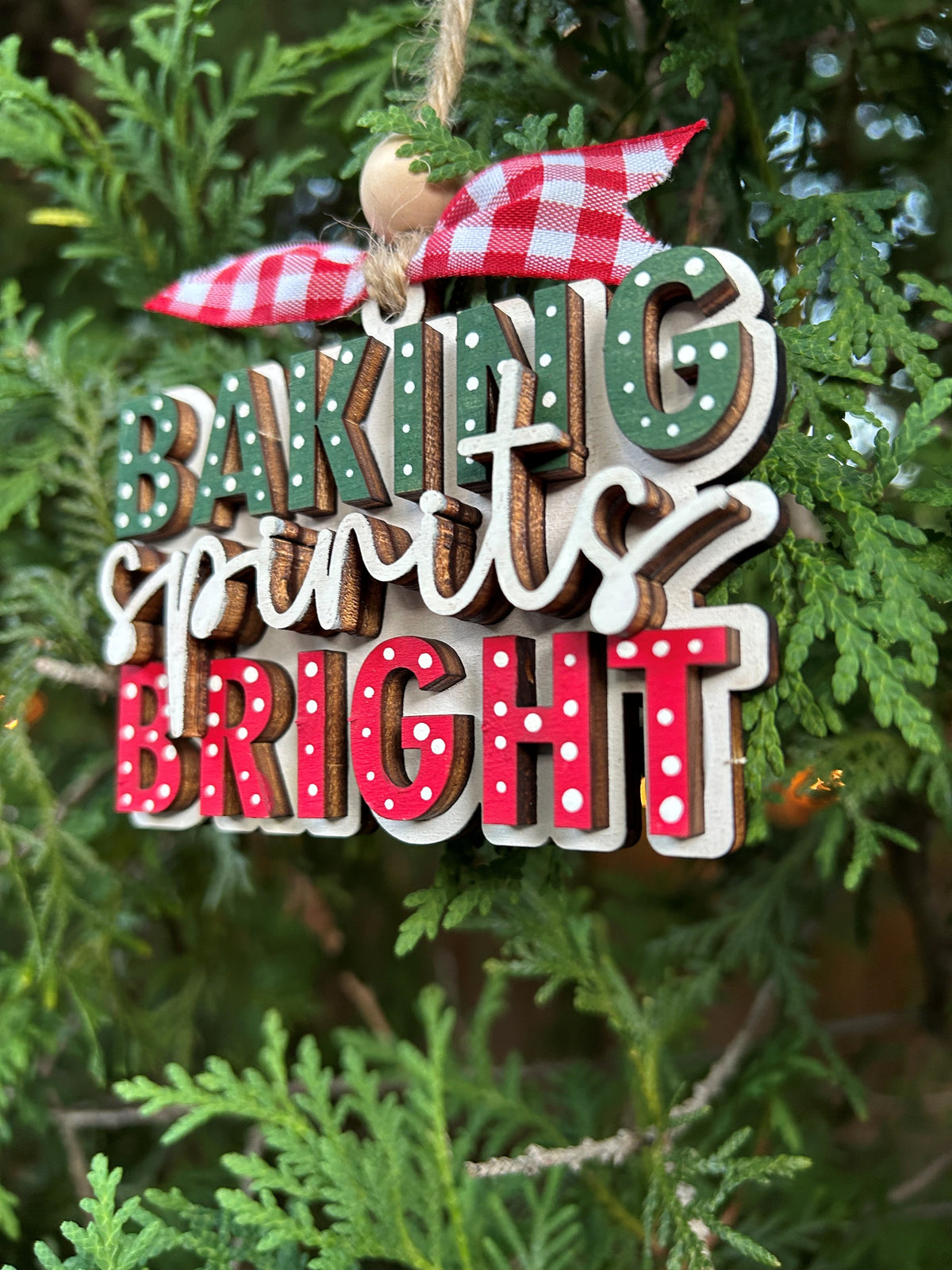 Baking Spirits Bright - Pop Out Ornament Kit