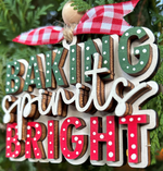 Load image into Gallery viewer, Pop Out Ornament Kit - Baking Spirits Bright
