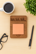 Blah, Blah, Blah Sticky Note Holder