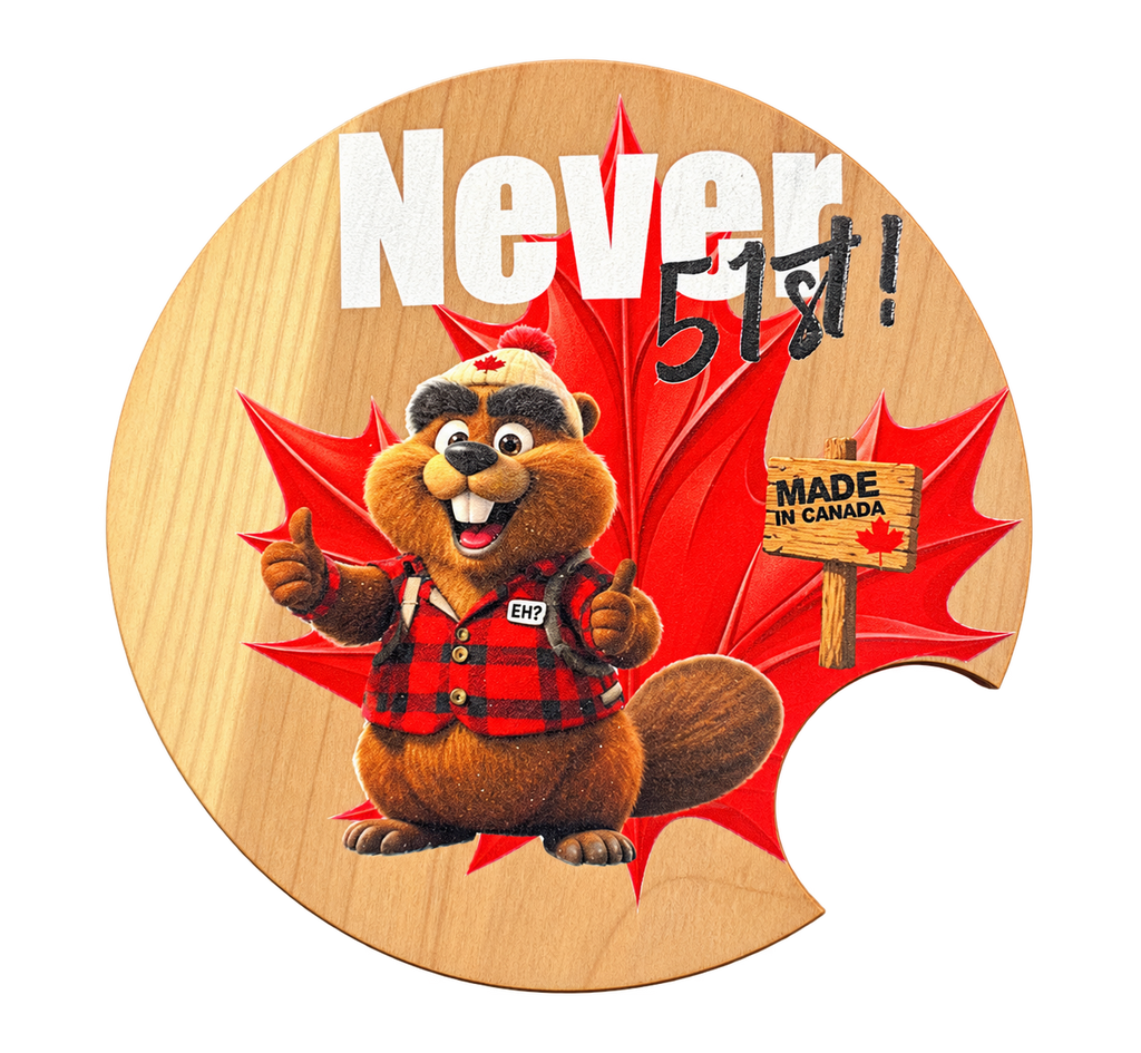 Never the 51st Cedar Car Coaster