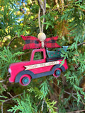 Christmas Truck - Pop Out Ornament Kit