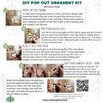 Load image into Gallery viewer, Pop Out Ornament Kit - Green Elf Mug
