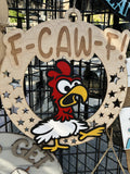 F-Caw-F Rooster Door Knocker