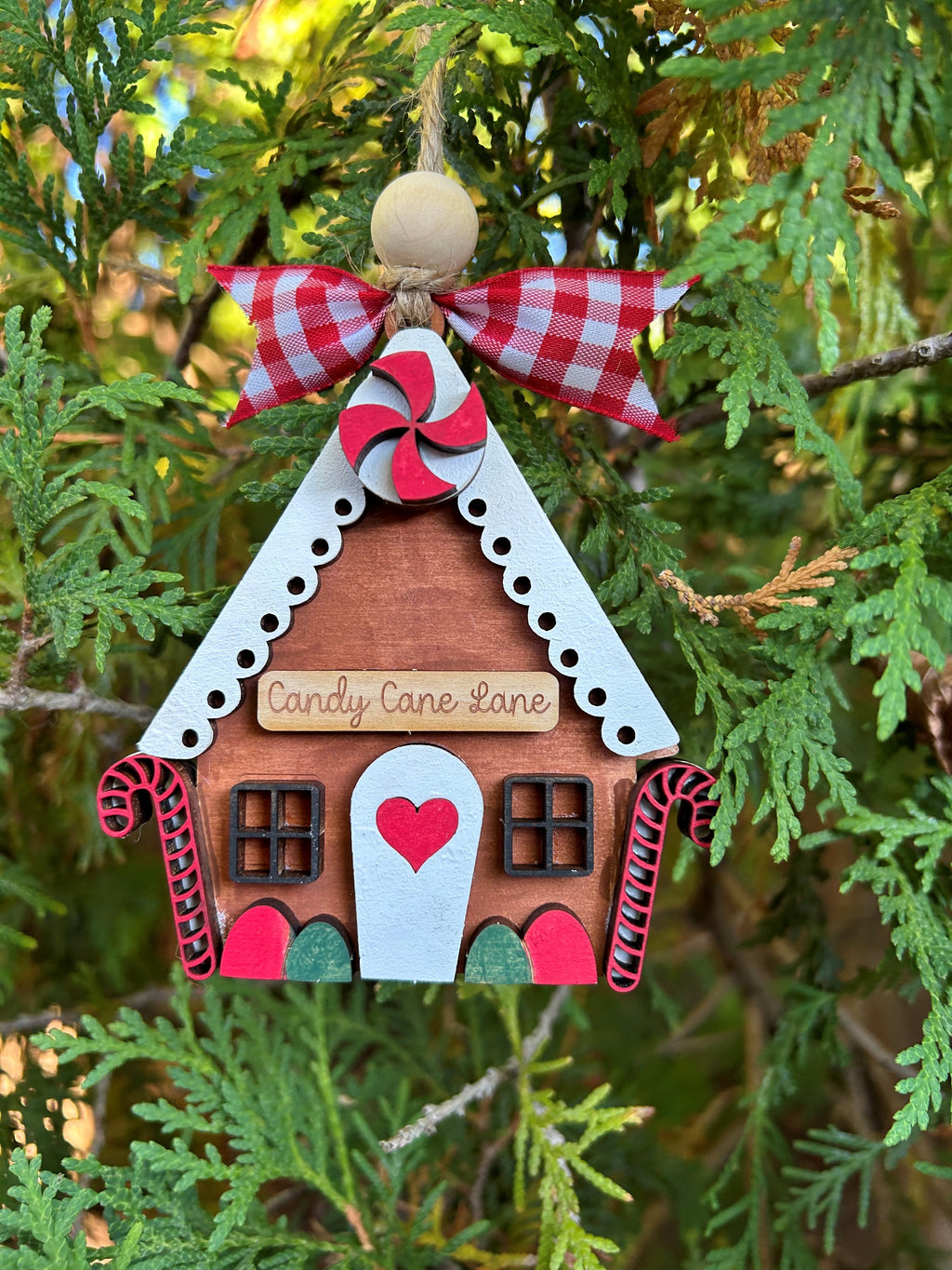 Gingerbread House - Pop Out Ornament Kit
