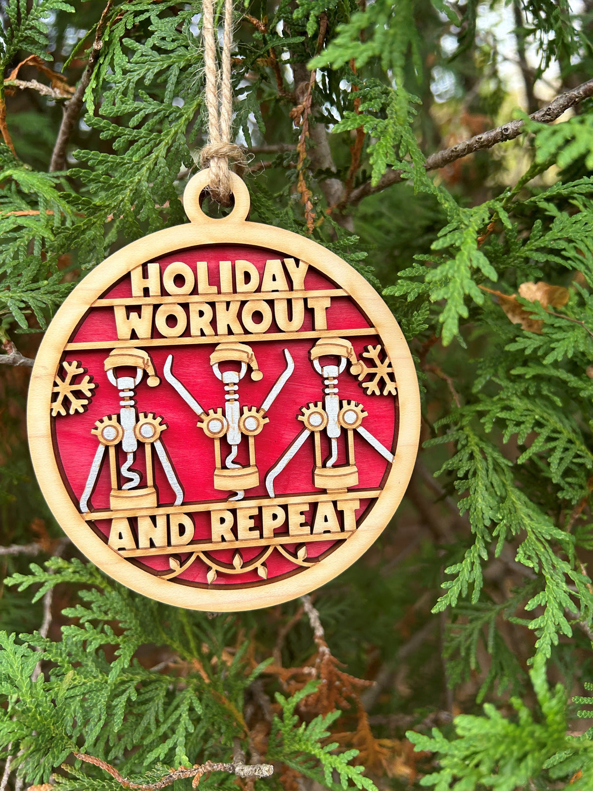 Holiday Workout Ornament