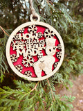 How Snowflakes are Made Ornament