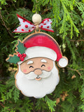 Jolly Santa - Pop Out Ornament Kit