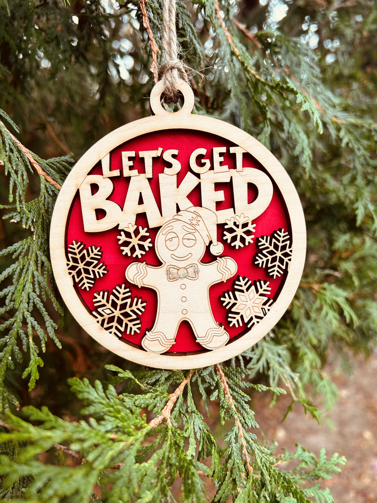Let's Get Baked Ornament