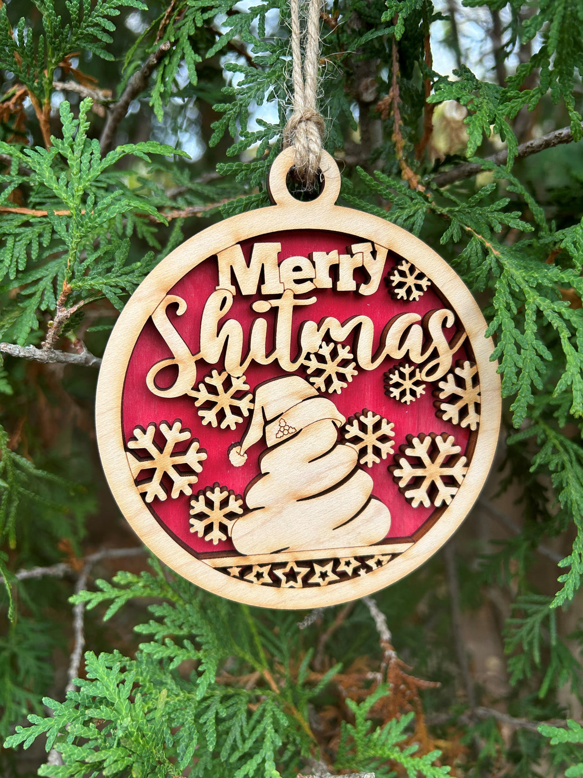 Merry Shitmas Ornament