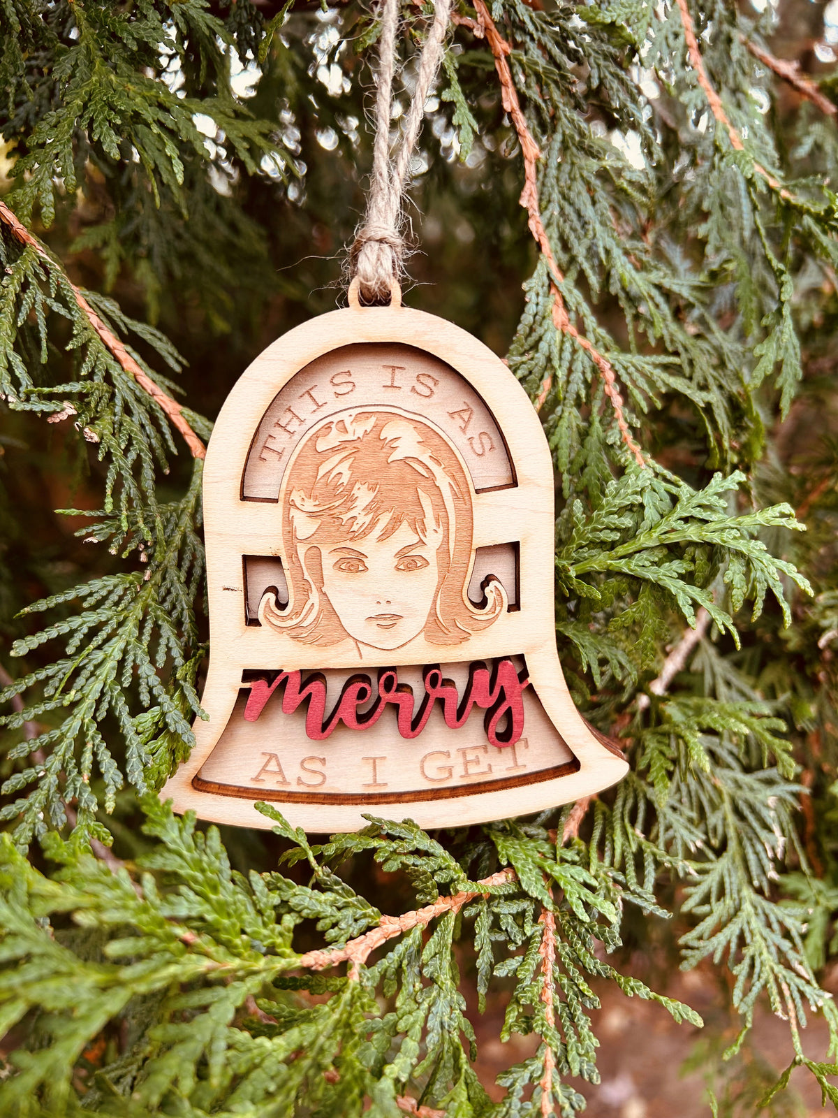 Merry As I Get Ornament