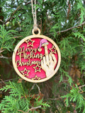 Merry Fuckin Christmas Ornament