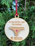 I Want Your Package Female Ornament