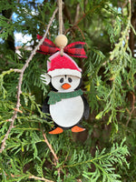 Load image into Gallery viewer, Pop Out Wood Ornament Kit - Christmas Penguin
