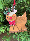 Reindeer - Pop Out Ornament Kit