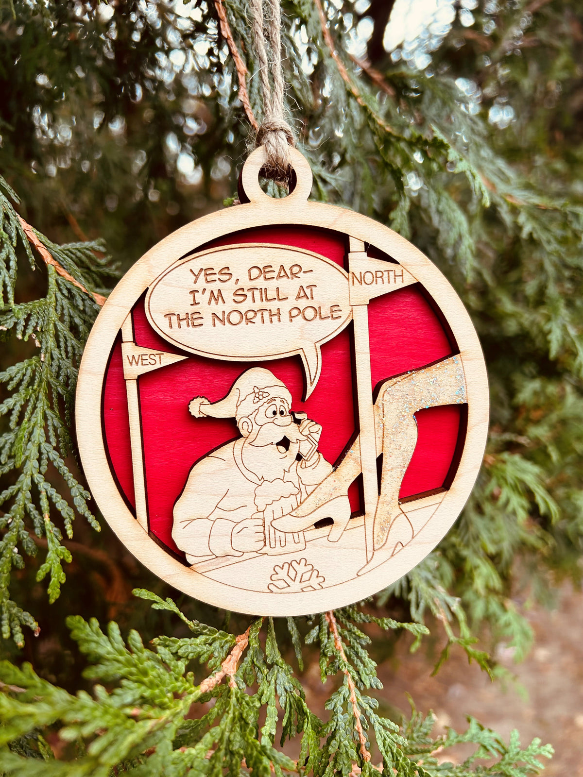 Still at the North Pole Ornament