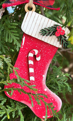 Load image into Gallery viewer, Pop Out Ornament Kit - Stocking
