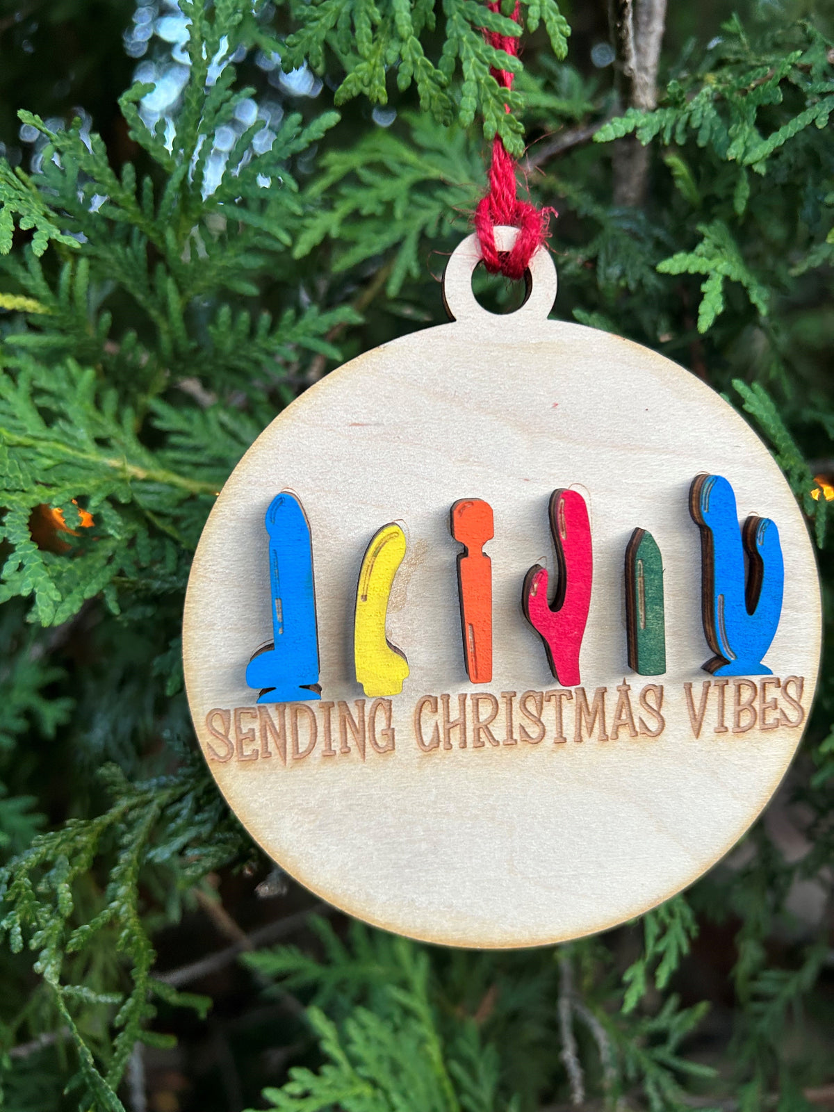 Christmas Vibes Ornament