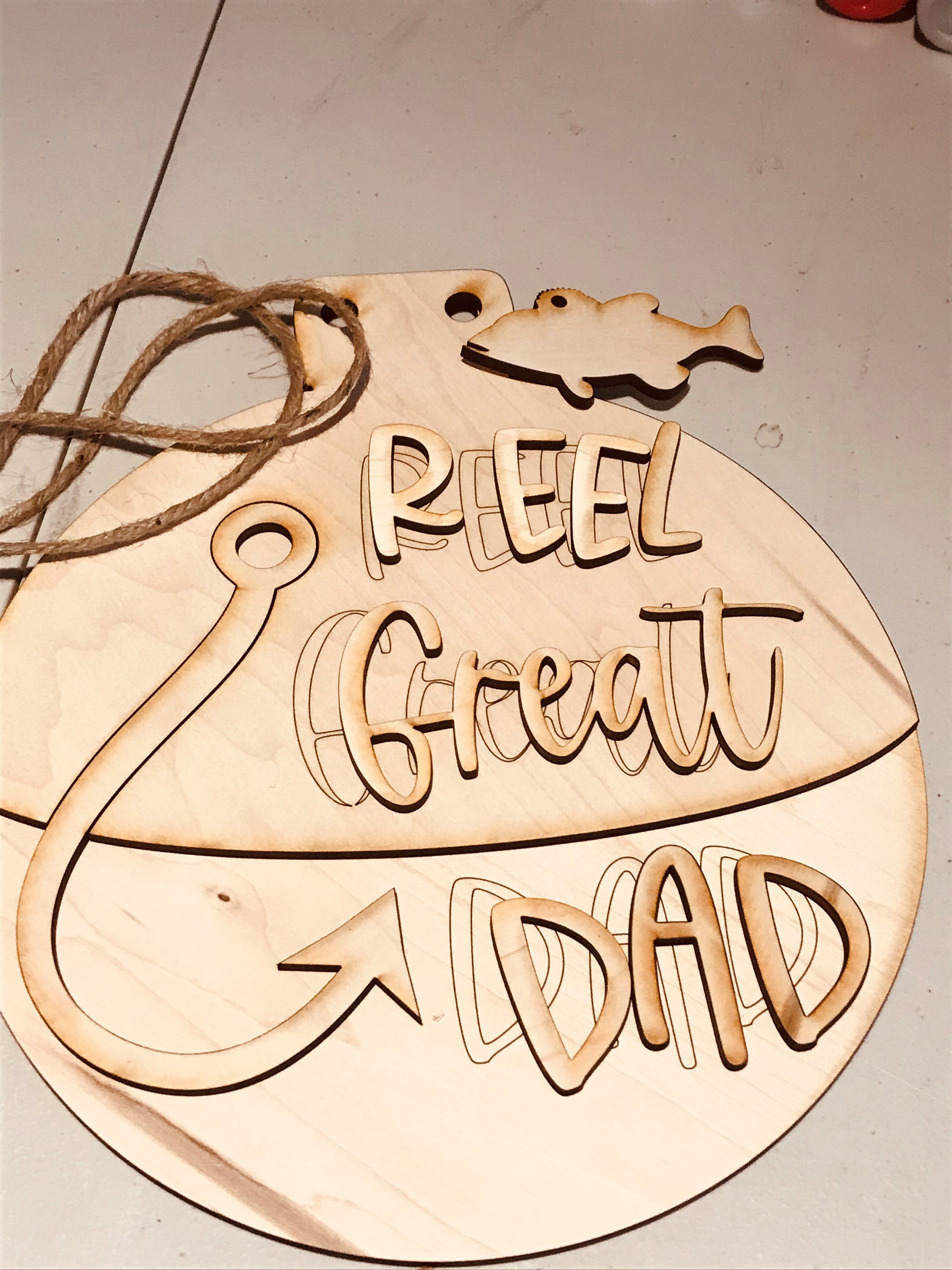 The Reel Great Dad Craft Kit