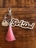 Girl Dad Key Ring
