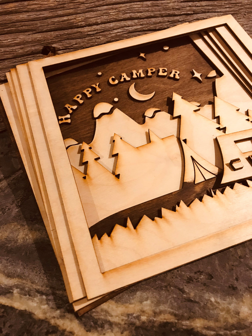 The Happy Camper DIY Colouring Kit