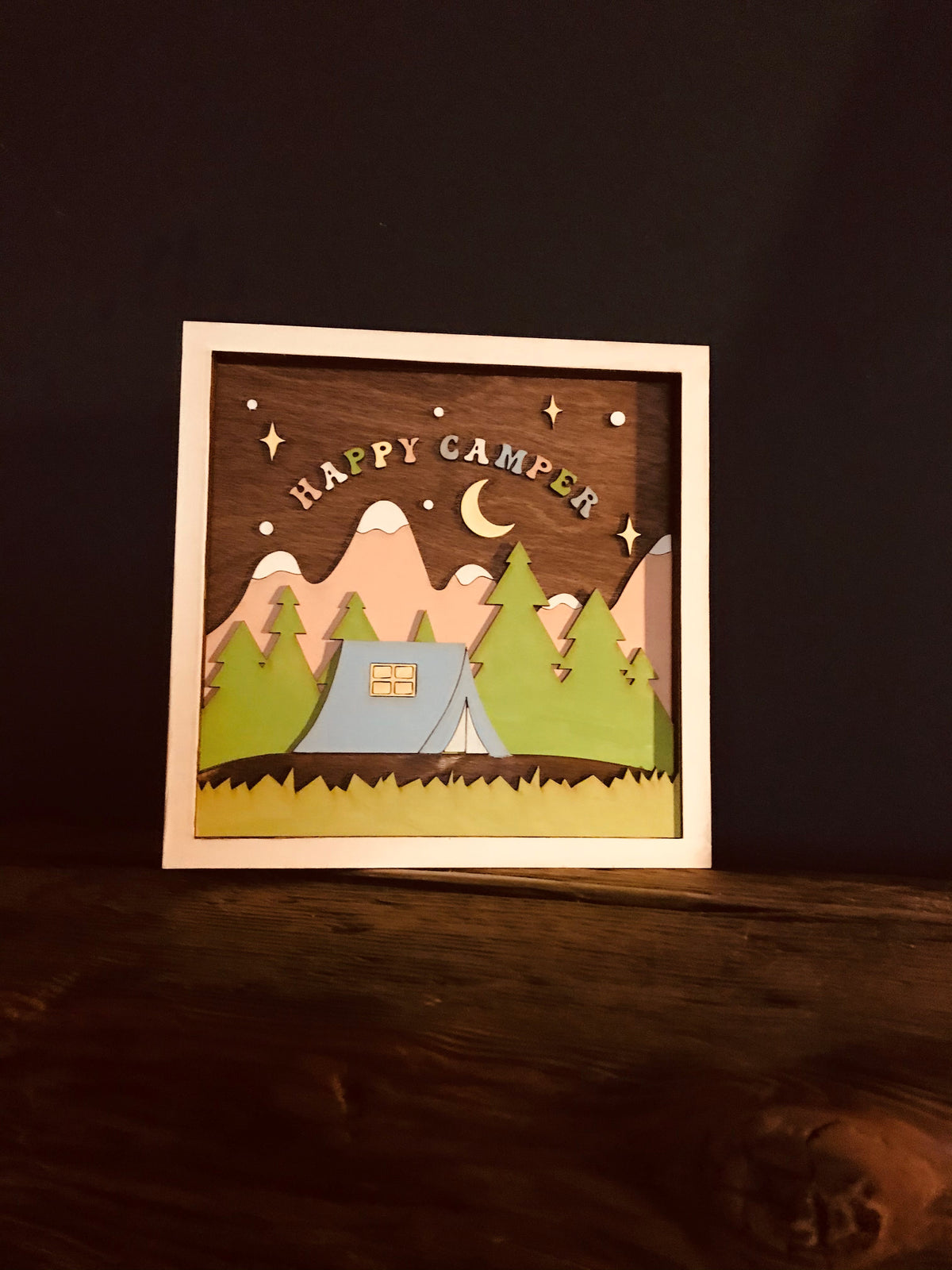 The Happy Camper DIY Colouring Kit