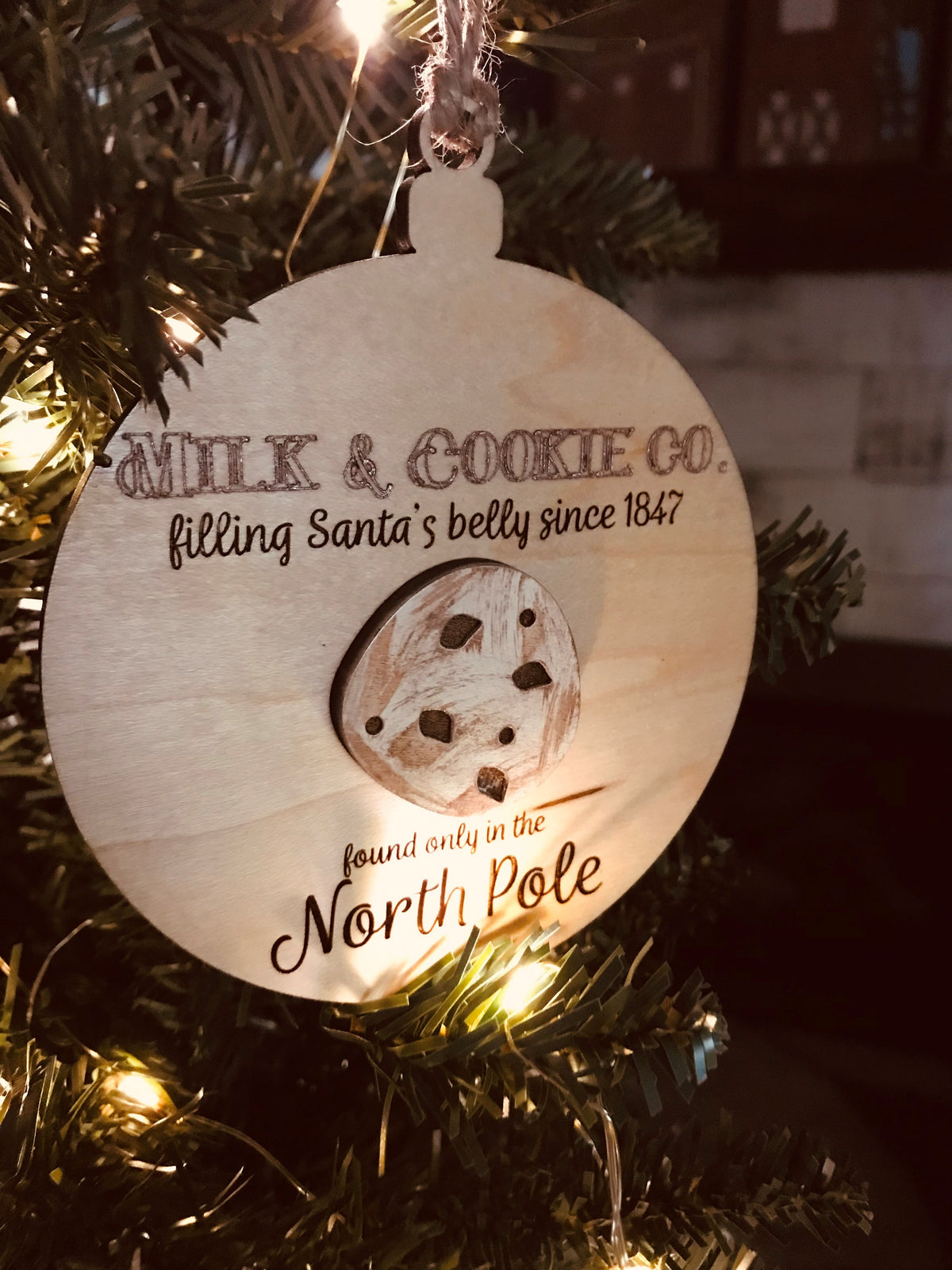Milk & Cookies Ornament