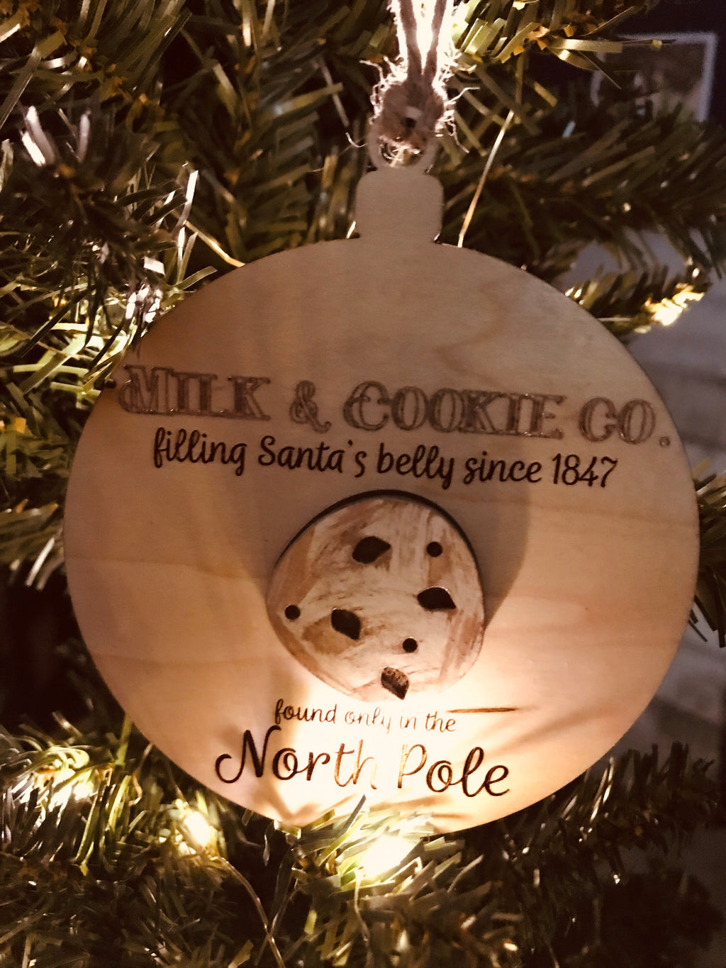 Milk & Cookies Ornament