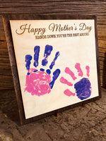 Load image into Gallery viewer, The Mother&#39;s Day Hand Print Craft Kit
