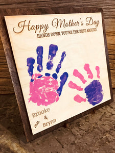 The Mother's Day Hand Print Craft Kit