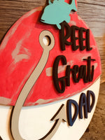 Load image into Gallery viewer, The Reel Great Dad Craft Kit
