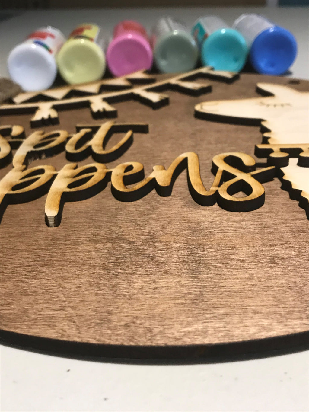 Spit Happens! - DIY Door Knocker Kit