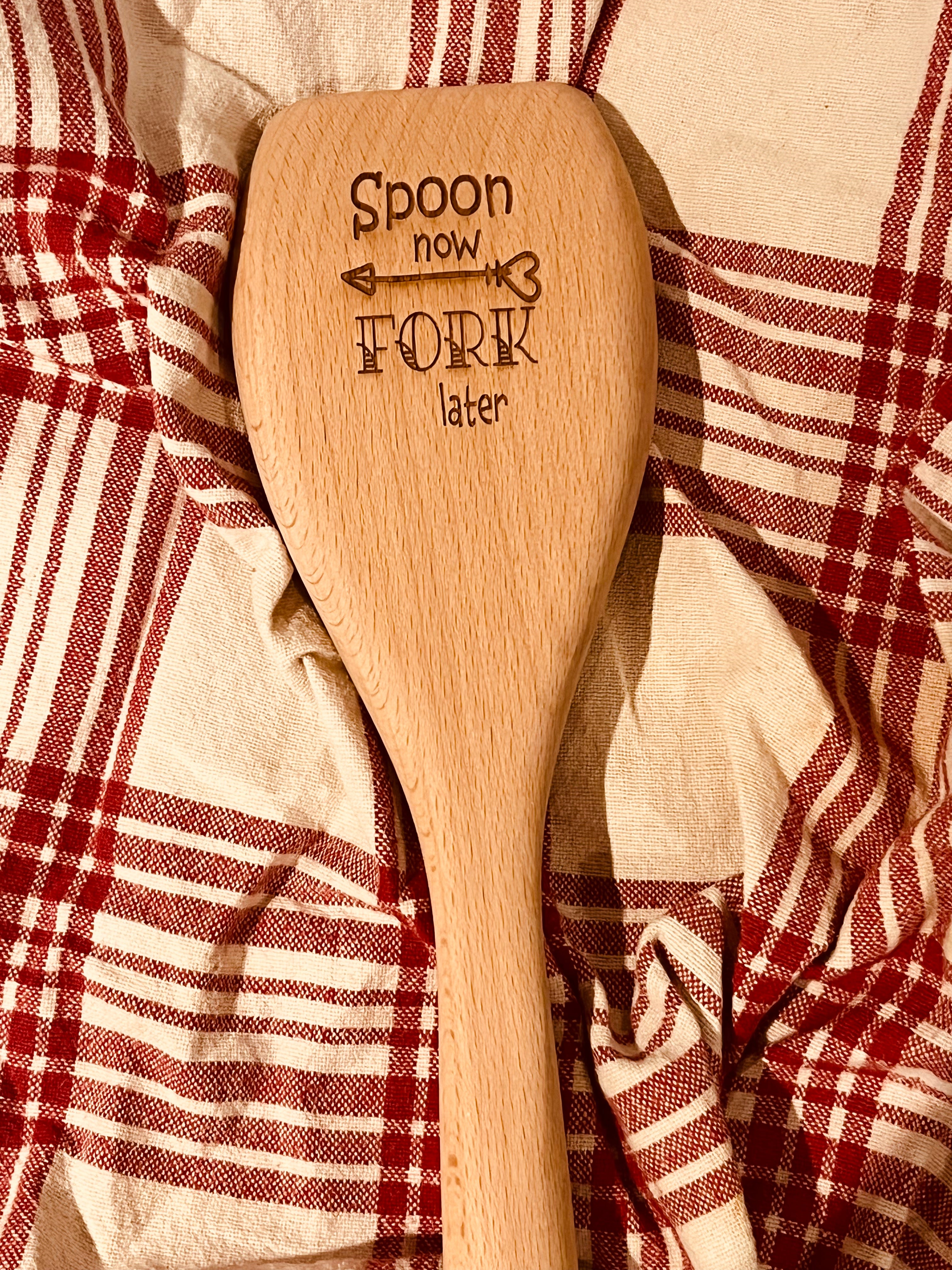 Spoon Now Fork Later Spoon/Spatula